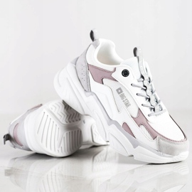 Sneakers da donna Big Star HH274255 bianco 1