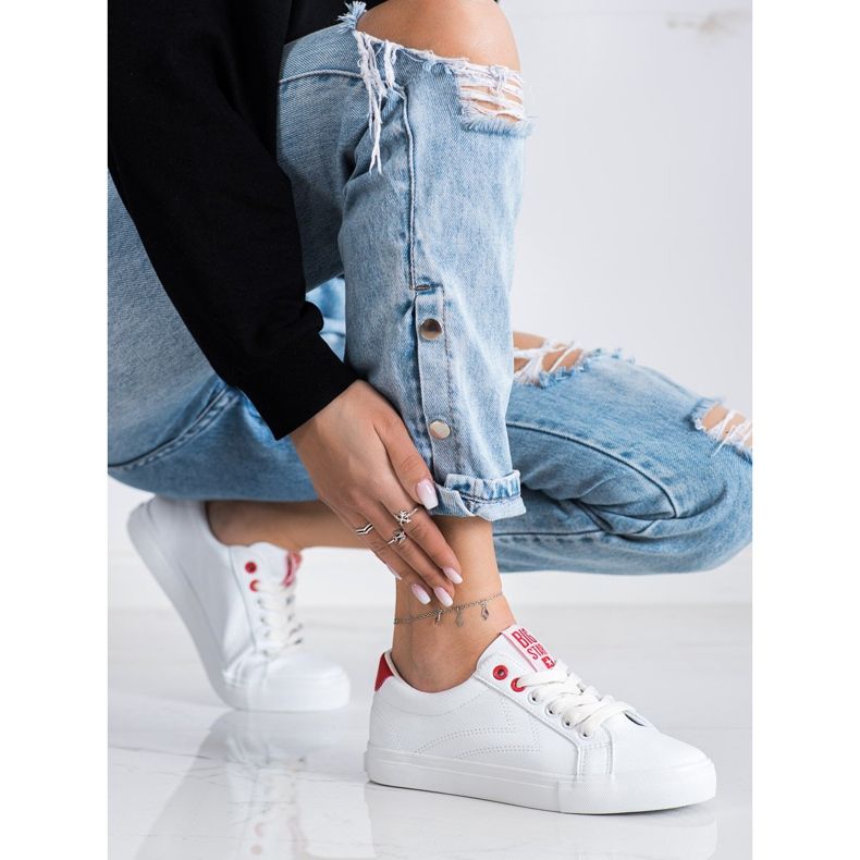 Sneakers da donna Big Star BB274210 bianca 1