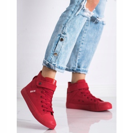 Sneakers Big Star da donna FF274580 rosso 2