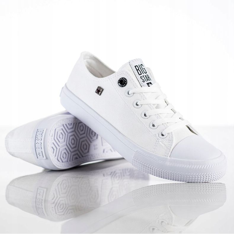 Sneakers da donna Big Star AA274010 bianco 1