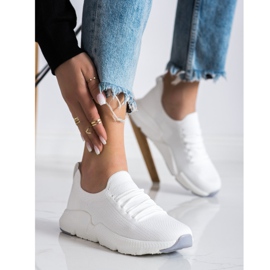 Sneakers da donna Big Star DD274575 bianca 2