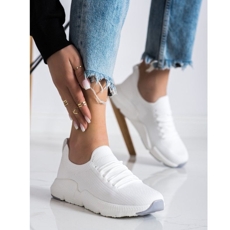 Sneakers da donna Big Star DD274575 bianca 2