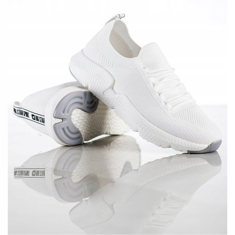 Sneakers da donna Big Star DD274575 bianca 1