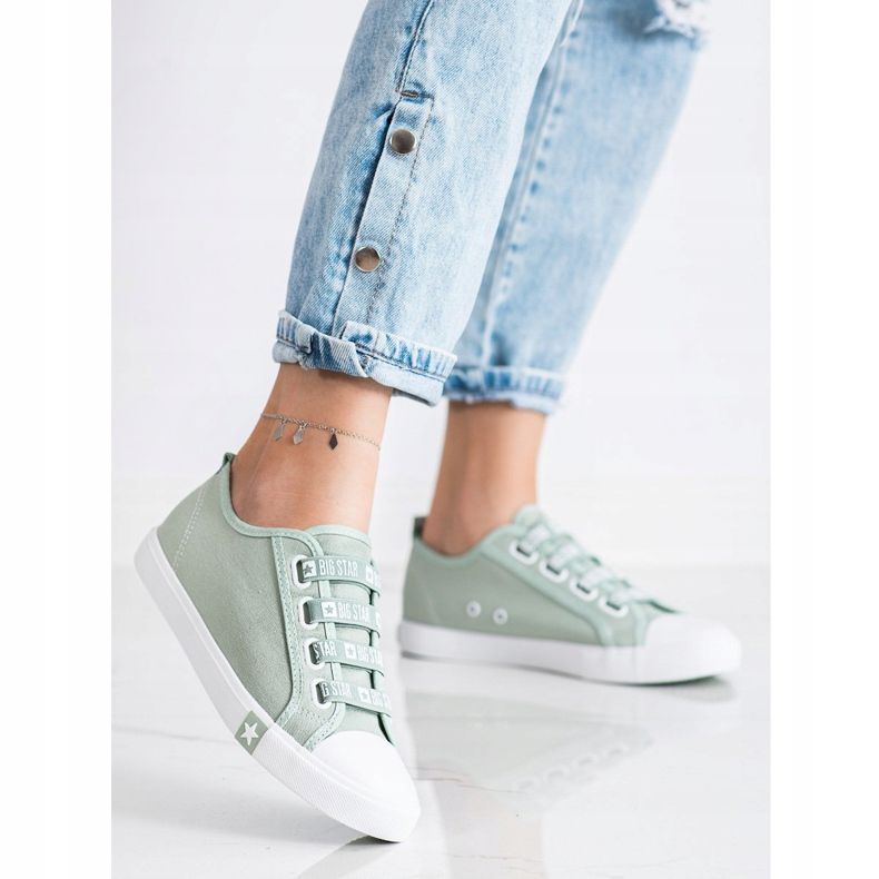 Sneakers Big Star da donna HH274097 verde 1