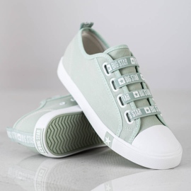 Sneakers Big Star da donna HH274097 verde 2
