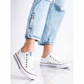 Sneakers da donna Big Star DD274336 bianca 2