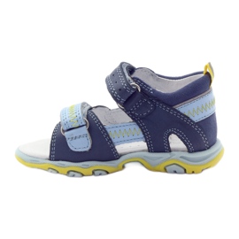 Bartek 81824 sandali blu da bambino con velcro 2
