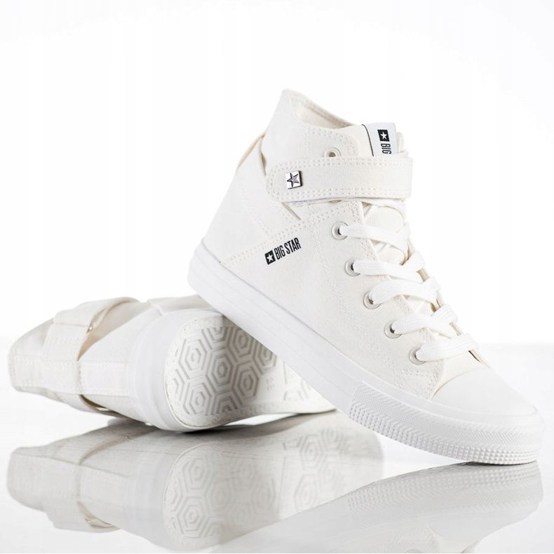 Sneakers da donna Big Star FF274579 bianca 1