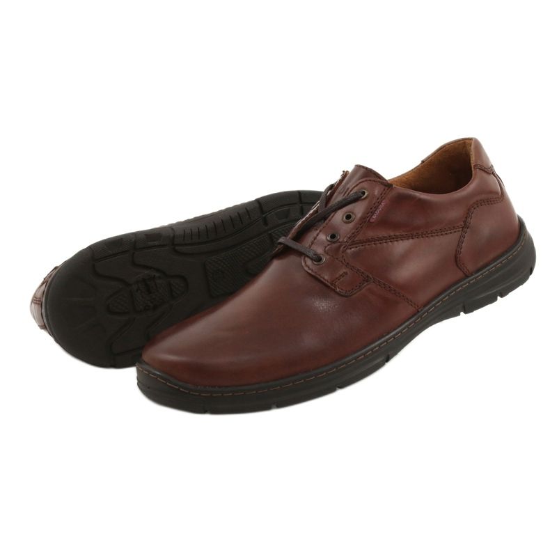 Badura scarpe uomo comfort 3509 marrone 3