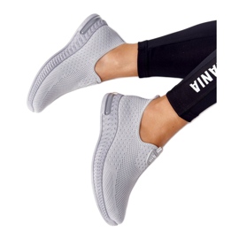 PS1 Scarpe Sportive Donna Slip-on Grigie Be Stretchy grigio 1