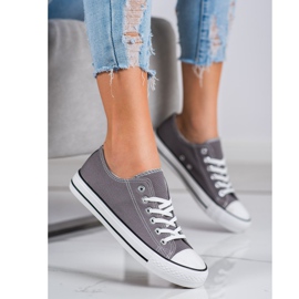 Seastar Scarpe da ginnastica per il tempo della scuola grigio 1