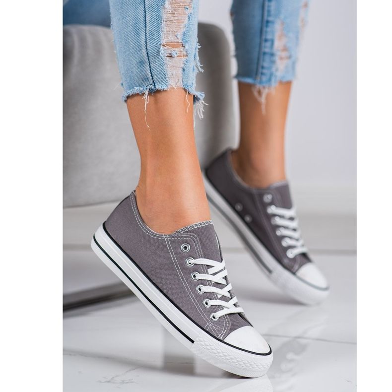 Seastar Scarpe da ginnastica per il tempo della scuola grigio 1