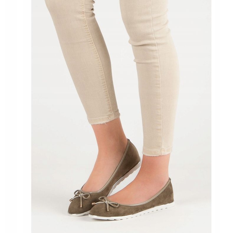 Small Swan Ballerine verdi verde 1
