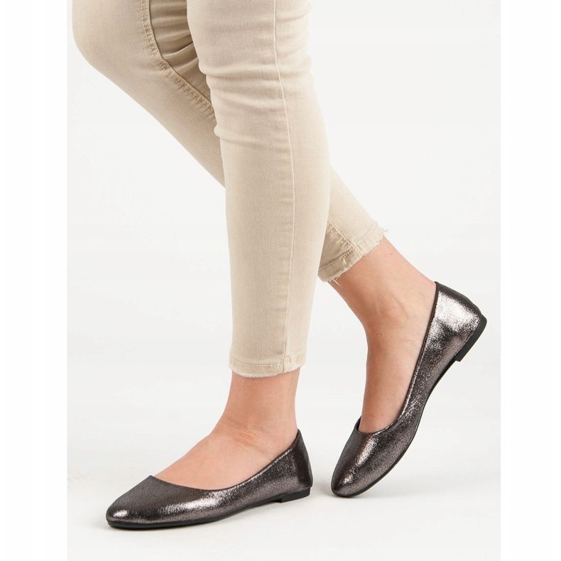 Filippo Ballerine classiche grigio 2