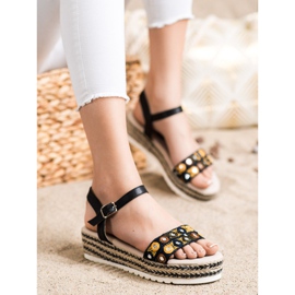 SHELOVET Sandali Sulla Piattaforma nero 1