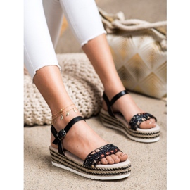 SHELOVET Sandali Sulla Piattaforma nero 1