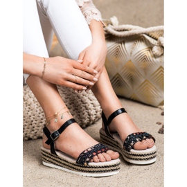 SHELOVET Sandali Sulla Piattaforma nero 2