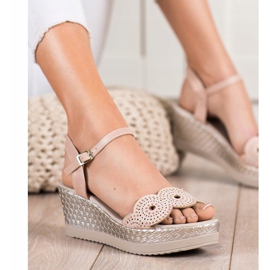 Kylie Sandali casual beige 2