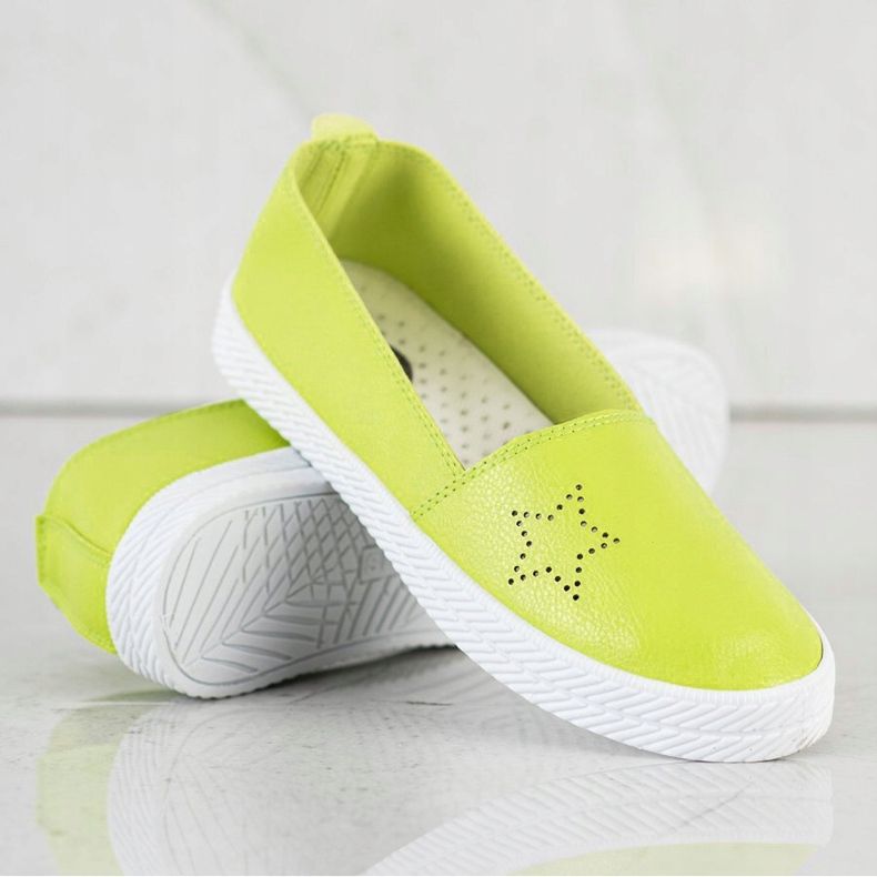 Kylie Scarpe da ginnastica senza lacci verde 1