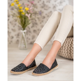 Kylie Espadrillas maculate nero 1