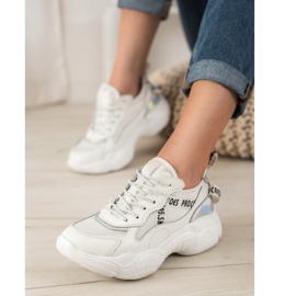 Goodin Sneakers in pelle bianca bianco 1
