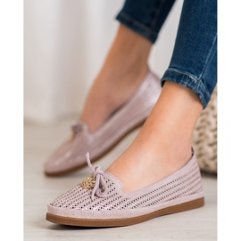 Eleganti ballerine VINCEZA multicolore rosa 1