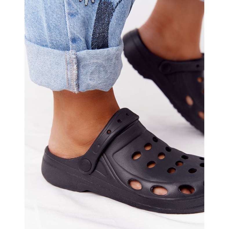 Flameshoes Pantofole da donna in schiuma EVA nera nero 1