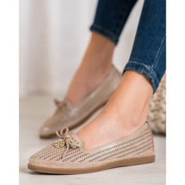 Eleganti ballerine VINCEZA marrone 1