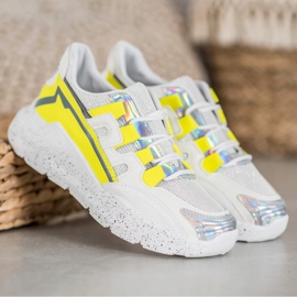 Seastar Sneakers Con Glitter bianca multicolore 1