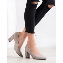 W. Potocki Décolleté Con Glitter grigio 1