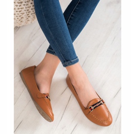 Clowse Signori alla moda con ecopelle marrone 2