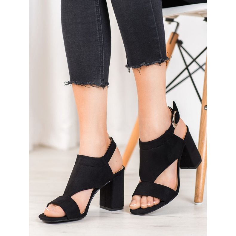 Tacchi alti VINCEZA alla moda nero 1