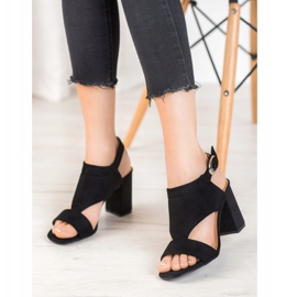 Tacchi alti VINCEZA alla moda nero 2