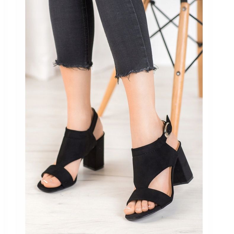 Tacchi alti VINCEZA alla moda nero 2