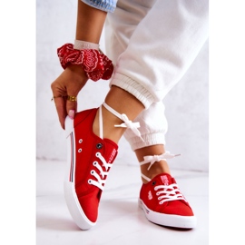 Sneakers da donna Big Star HH274061 Rosse rosso 2