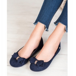 Eleganti Ballerine Con Fiocco VINCEZA blu navy blu 2
