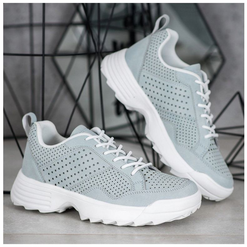 Kylie Sneakers leggere traforate grigio 1