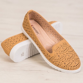 Seastar Signori traforati con cristalli marrone 1
