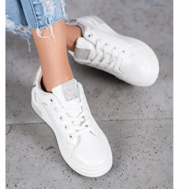 Diamantique Scarpe sportive bianche bianco 2