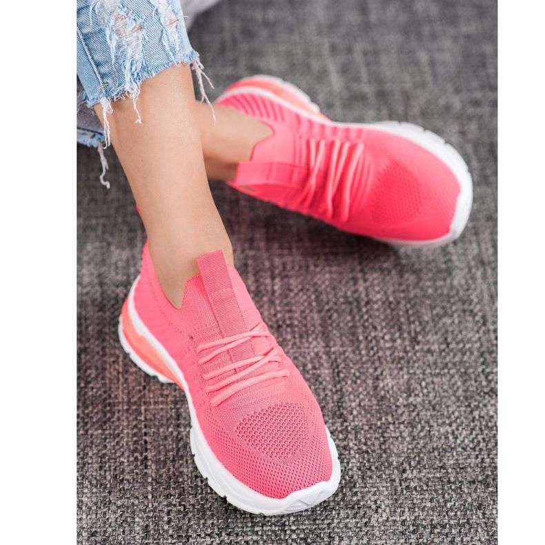 Bella Paris Sneakers traforate rosa 2