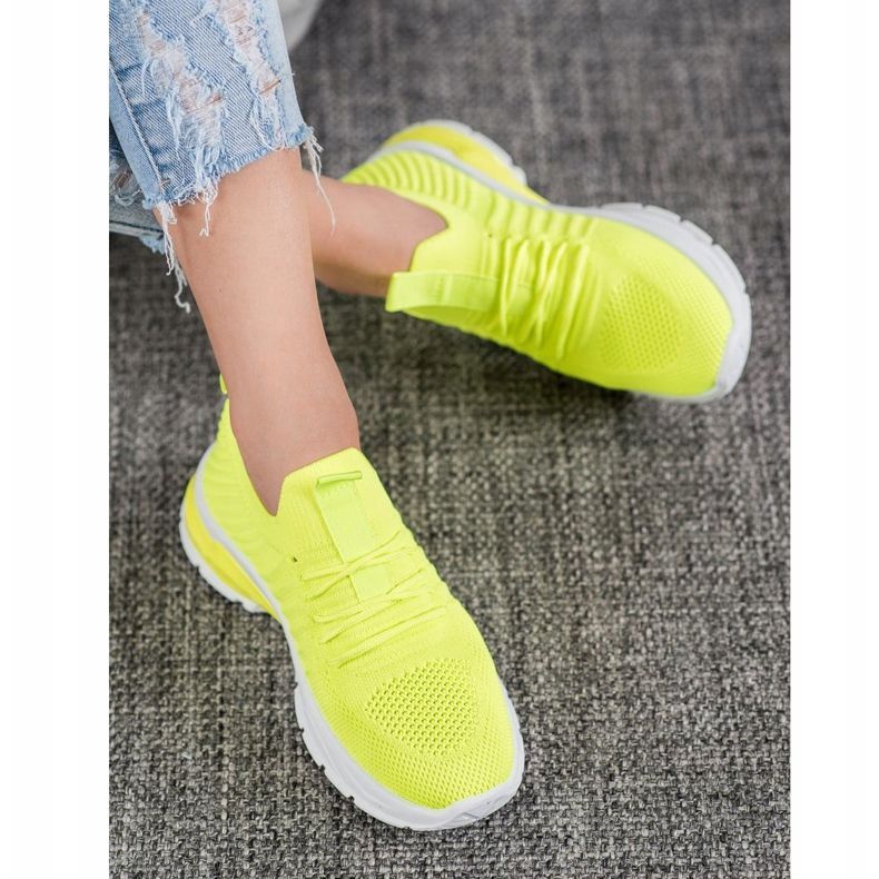Bella Paris Sneakers traforate giallo 1