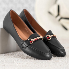 Clowse Signori alla moda con ecopelle nero 1