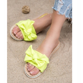 SHELOVET Pantofole gialle alla moda giallo 2