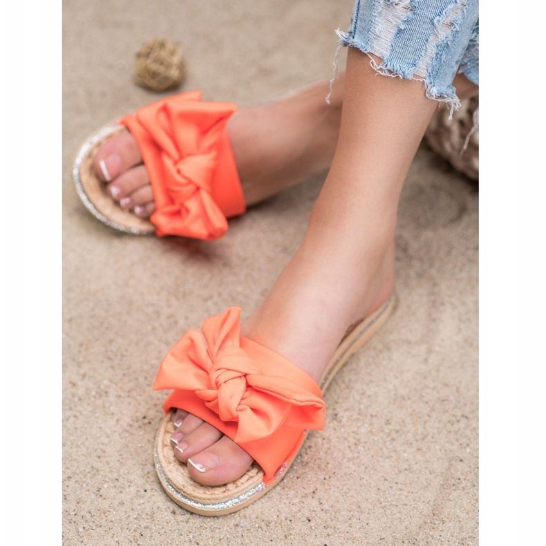 SHELOVET Pantofole arancioni alla moda arancia 1