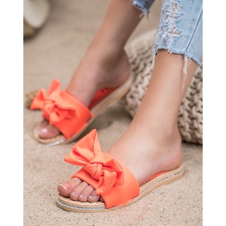 SHELOVET Pantofole arancioni alla moda arancia 2