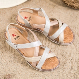 Kylie Sandali Con Velcro multicolore 1