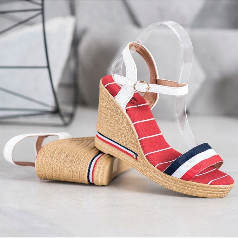 Yes Mile Sandali Con Righe Colorate multicolore 1