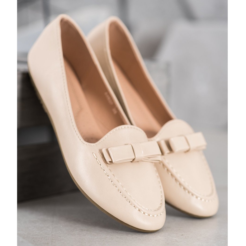 SHELOVET Signori Beige Con Ecopelle 1