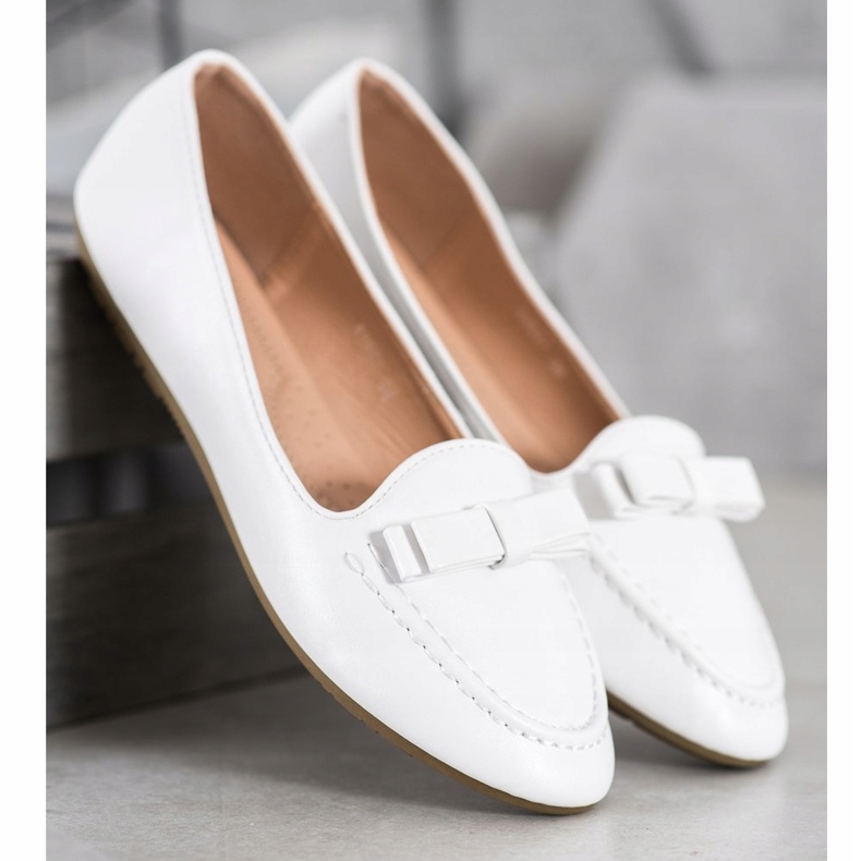 SHELOVET Signori Bianchi Con Ecopelle bianco 1