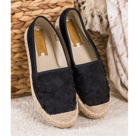 Seastar Espadrillas in camoscio nero 1